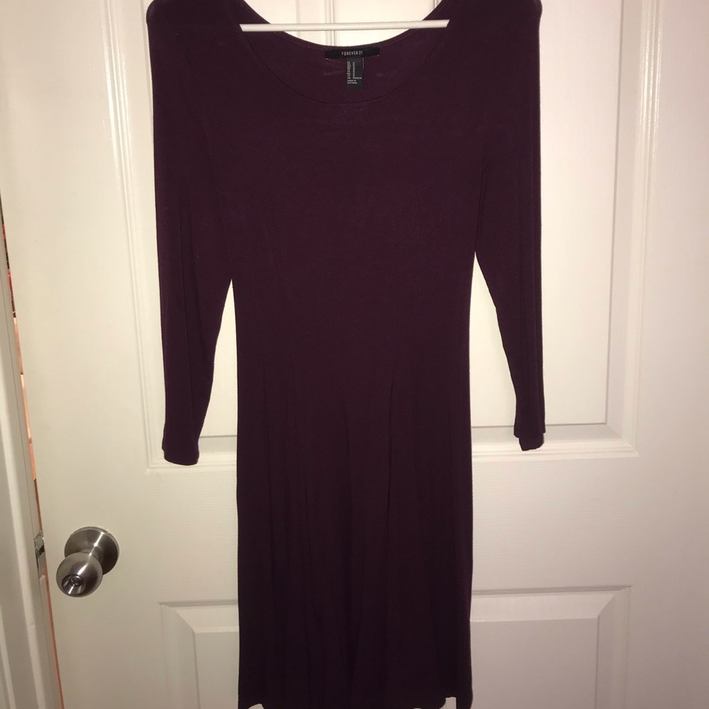 Purple dress